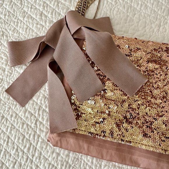 Rare NWT J.Crew Collection Sequin Galaxy Bag Purse - Picture 5 of 16